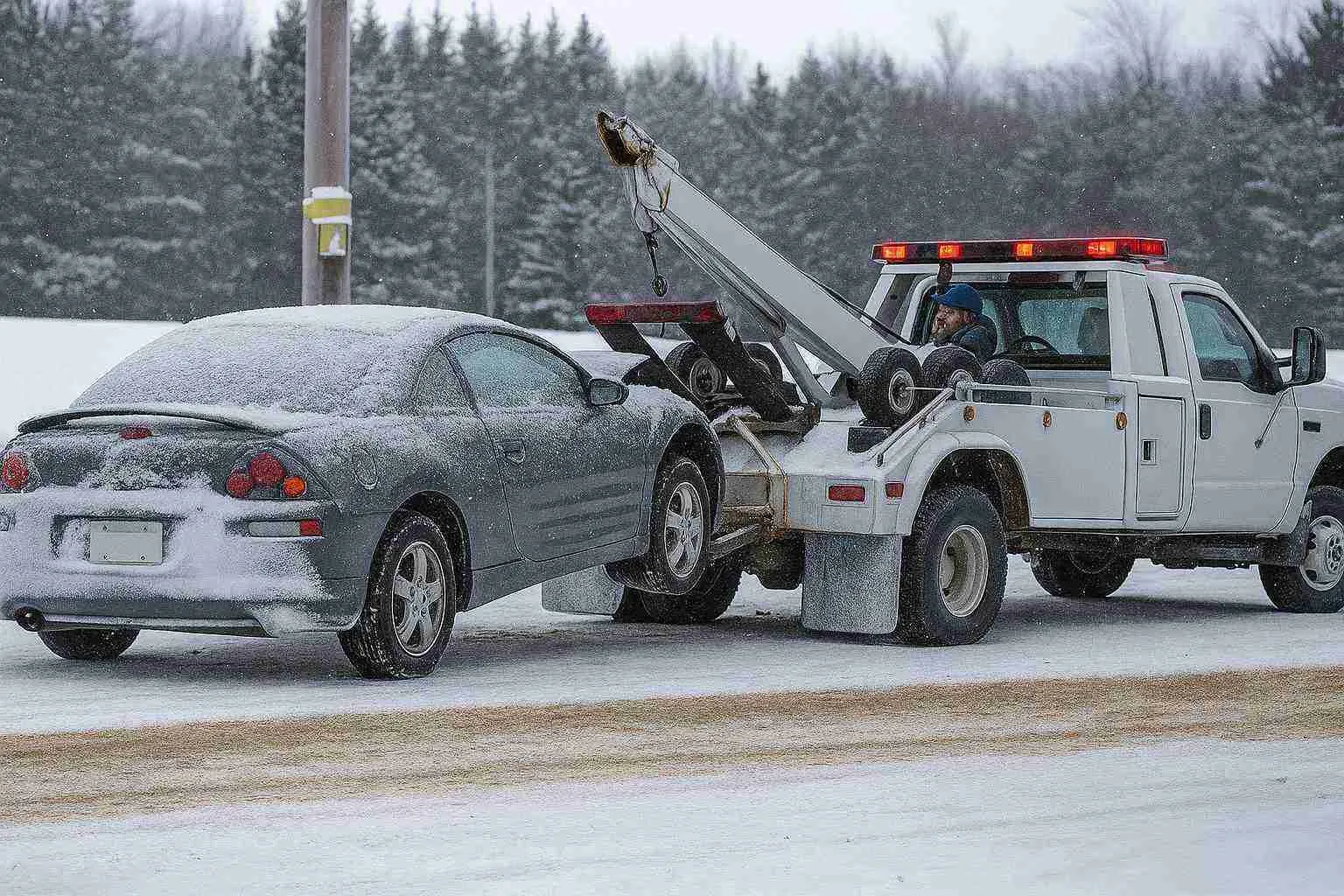 Minnetowta Towing Winch Service in Bloomington, Minneapolis, Edina, Eden Prairie, and Richfield, Minnesota.